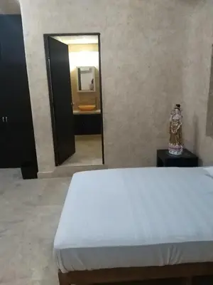 Cama o camas de una habitación en Sun Set Acapulco