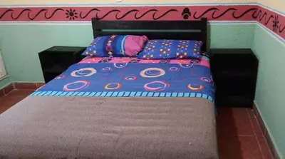 Cama o camas de una habitación en El Portón de Cortés