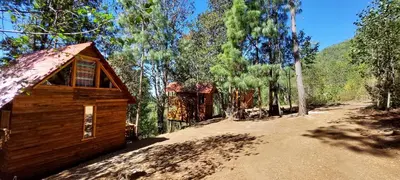 Paisaje cerca de este chalet de montaña