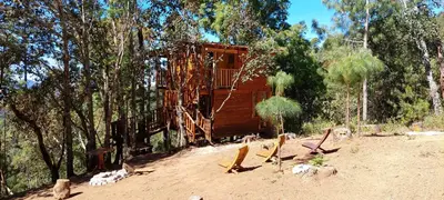 Paisaje cerca de este chalet de montaña