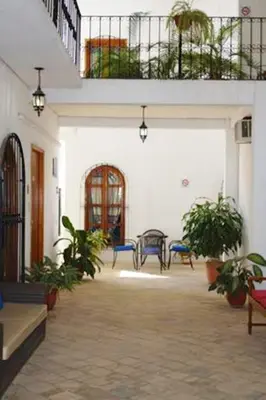 Un balcón o terraza de Hotel De Santiago