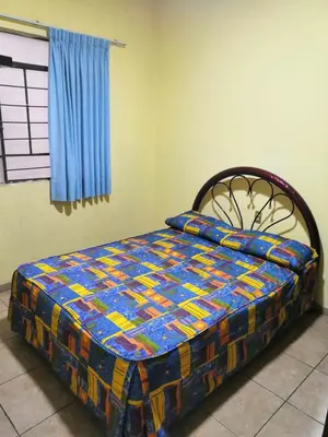 Cama o camas de una habitación en Hotel Del Centro