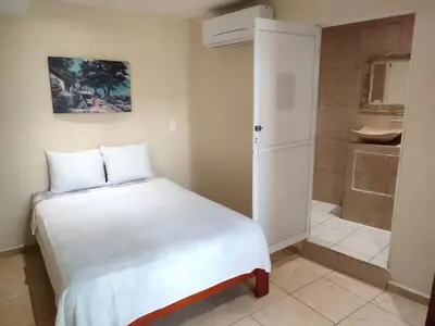 Cama o camas de una habitación en Ashly Boulevard
