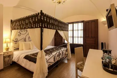 Cama o camas de una habitación en Casona Maria