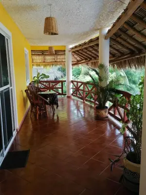 Un balcón o terraza de Villas La Bella Margarita