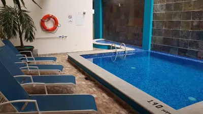 Piscina en o cerca de HOTEL OLIBA Boca del Rio
