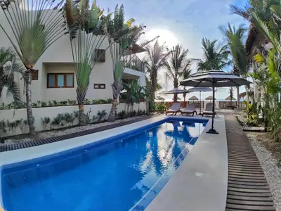 Piscina en o cerca de Casa Kuaa