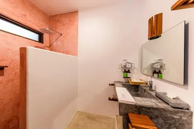 Una cocina o zona de cocina en Casa Kuaa