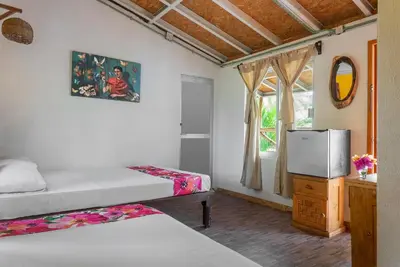 Plano de Frida Paradise Beach Hotel - Punta Zicatela