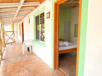 Plano de Frida Paradise Beach Hotel - Punta Zicatela