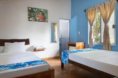 Plano de Frida Paradise Beach Hotel - Punta Zicatela