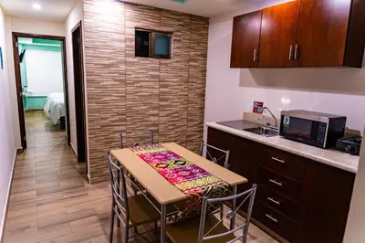 Una cocina o zona de cocina en Hotel Boutique Mardeka