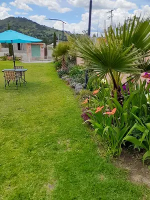 Jardín al aire libre en ANBAROA VILLAS