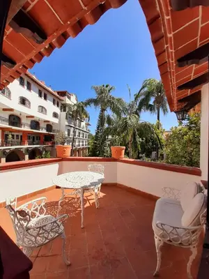 Un balcón o terraza de Hotel Posada San Javier