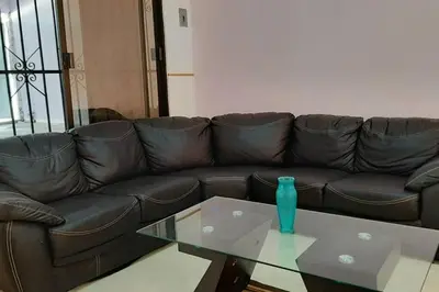 Zona de estar de El Costeñito Hostal