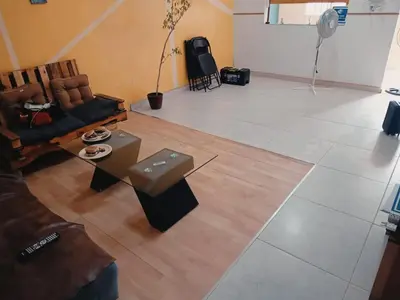 Zona de estar de El Costeñito Hostal