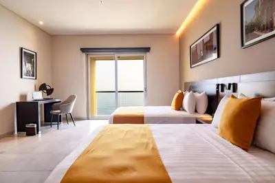 Cama o camas de una habitación en Delta Hotels by Marriott Riviera Veracruz