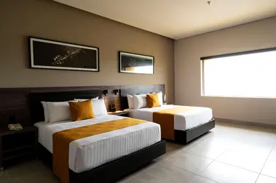 Cama o camas de una habitación en Delta Hotels by Marriott Riviera Veracruz