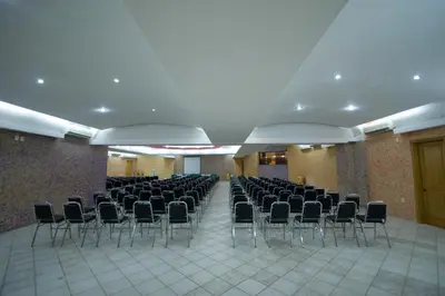 Zona business o sala de conferencias en Hotel Calli