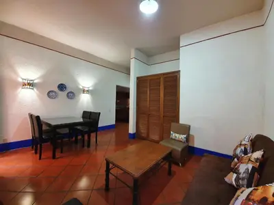 Zona de estar de Hotel Suites Del Centro
