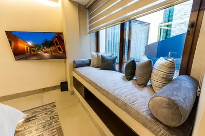 Zona de estar de Casa Naila Hotel Boutique