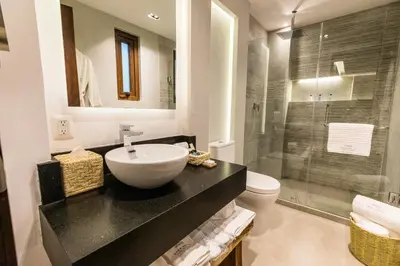 Un baño de Casa Naila Hotel Boutique