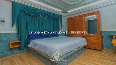 Cama o camas de una habitación en Alquería Central hotel