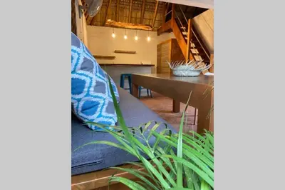 Zona de estar de Casa Coconut
