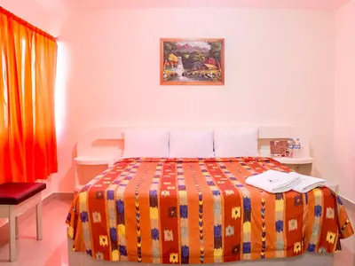 Cama o camas de una habitación en Hotel Puerto Real - Coatzacoalcos