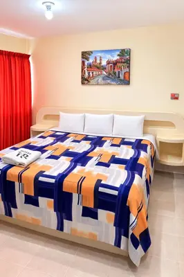 Cama o camas de una habitación en Hotel Puerto Real - Coatzacoalcos