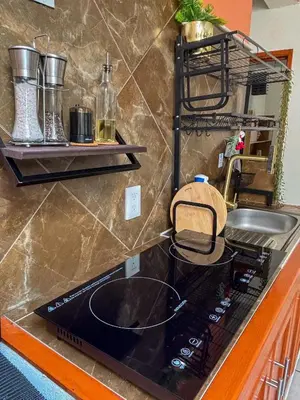 Una cocina o zona de cocina en Departamento Santa Fe (totalmente nuevo)