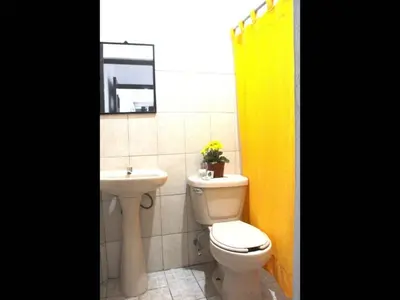 Un baño de Private room with king size bed