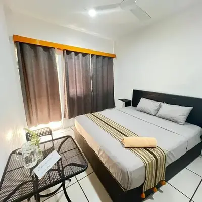 Private room with king size bed