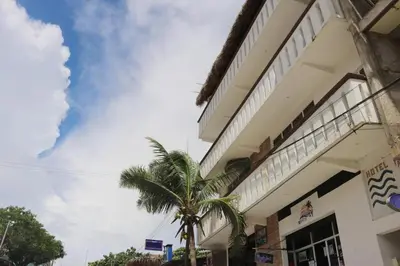 Edificio en el que se encuentra el hostal o pensión