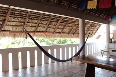 Plano de Standard room with two single beds for relaxed stay