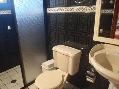 Un baño de Cabañas Sierra Verde