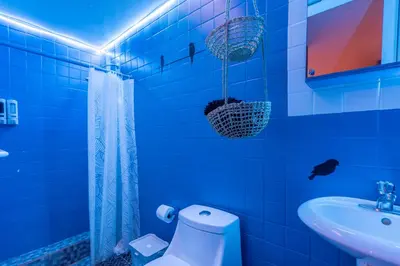 Un baño de Posada Bugambilia