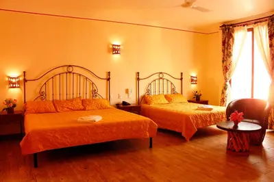 Cama o camas de una habitación en Hotel Danibaan
