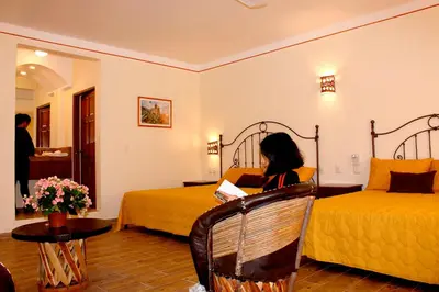 Cama o camas de una habitación en Hotel Danibaan