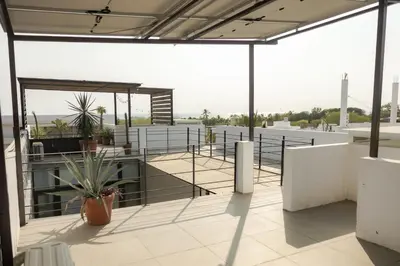 Un balcón o terraza de Casa Diego Unique Ecological / Minimalist House & Inside Pool