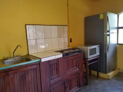 Una cocina o zona de cocina en Casa De Descanso Cuautla Morelos