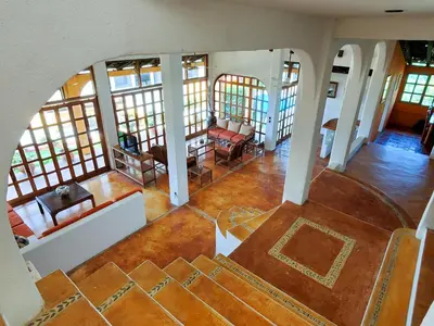Zona de estar de Villa Casalet