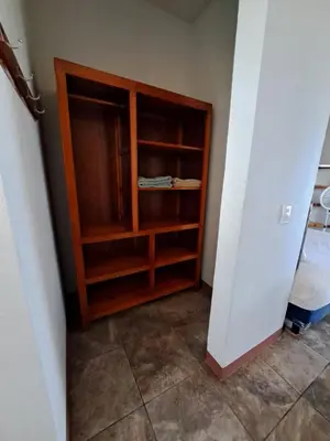 Cama o camas de una habitación en Cabañas Alta Mar