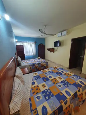 Cama o camas de una habitación en Hotel Kootznoowoo