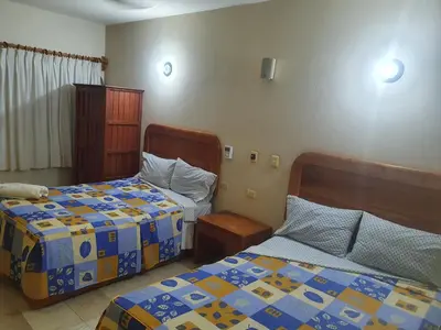 Cama o camas de una habitación en Hotel Kootznoowoo
