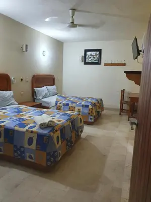 Cama o camas de una habitación en Hotel Kootznoowoo