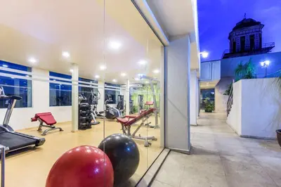Gimnasio o instalaciones de fitness de NH Puebla Centro Histórico