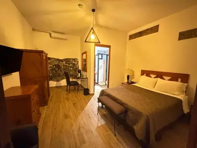 Cama o camas de una habitación en Alqueria de Carrion Hotel Boutique