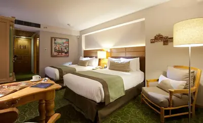 Cama o camas de una habitación en Marriott Tuxtla Gutierrez Hotel