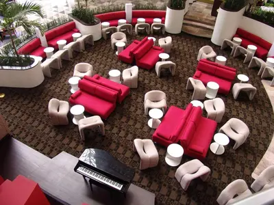 Zona de estar de Radisson Paraiso Hotel Mexico City